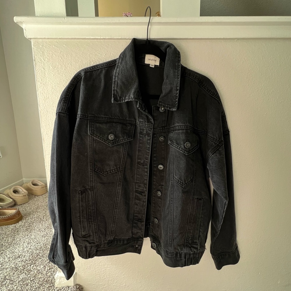 Black Vintage Denim Jacket